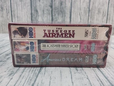 Triple Feature (VHS, HBO Original Movies) The Tuskegee Airmen, America's Dream - Image 1 of 4
