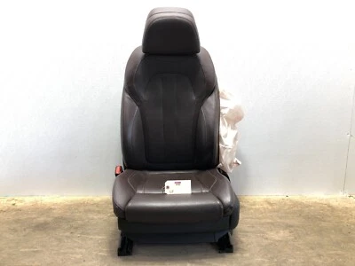 2014-2018 BMW X5 F15 LEFT DRIVER FRONT SEAT NAPPA LEATHER OEM MOCHA #DAMAGE - Image 1 of 4
