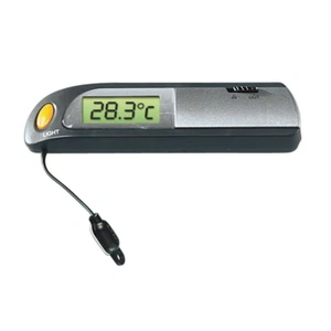 TERMOMETRO DIGITALE PER AUTO CAMPER CON SONDA INTERNO ESTERNO UNIVERSALE - Imagen 1 de 5
