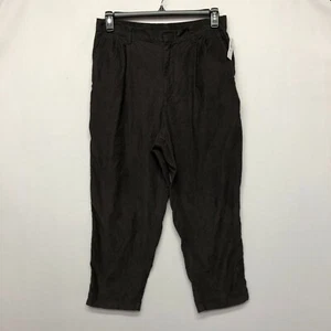 NWT Women Gap High Rise Pleated Tapered Corduroy Pants Size 14 Petite 14P M144 6 - Picture 1 of 18