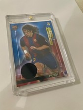 2003/04 Panini Liga Megafichas Carles Puyol game worn patch /400 japan exclusive