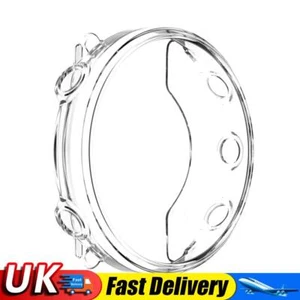 For Polar Vantage M/M2 Watch Case Half-Clad Protector Cover (Transparent) UK - Imagen 1 de 7