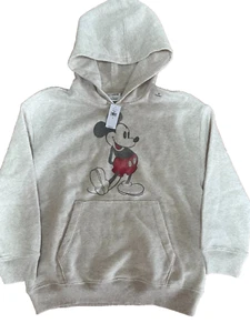 NWT Gap Teen Disney Mickey Mouse Oversized Sweatshirt Hoodie pocket  Orig $60  - Picture 1 of 1