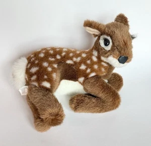 Vintage Plush Creations Fawn Deer 1995 Plush Stuffed Animal Laying Down - Picture 1 of 8