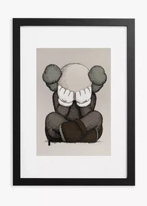 KAWS -310gsm Fine Art Giclee Print - Multiple Sizes & Framing Options -Graffiti - Picture 1 of 5