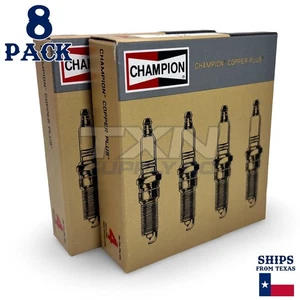 Champion 130 Copper Plus Spark Plugs RF14LC - 8 Pack - Picture 1 of 2