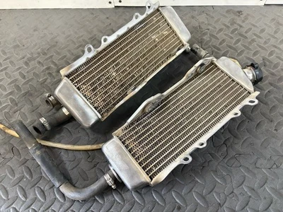 2005 KAWASAKI KX250F OEM LEFT RIGHT RADIATOR SET COOLER RADIATOR 39061-0045 - Image 1 of 4