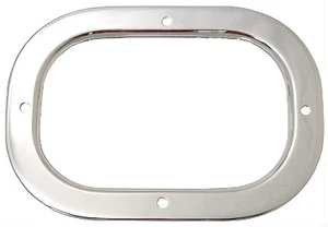 1966-72 GTO/LEMANS SHIFT BOOT TRIM PLATE, EXC CONSOLE - Picture 1 of 1