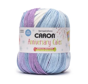 Caron Anniversary Cakes Special Edition Yarn   "Frosted Fairytale" - Picture 1 of 2