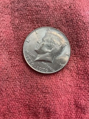 Near Perfect 1776-1976 D  Bicentennial Kennedy Half Dollar. - Image 1 of 4