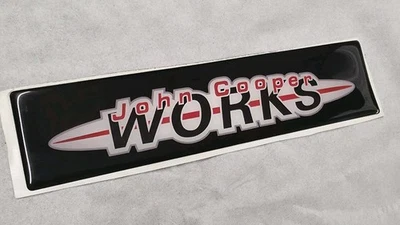 Insignia de gel intercooler MINI Cooper R53 JCW Cooper S John Cooper Works - Imagen 1 de 2