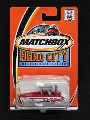 Matchbox Hero City Collection #44 Center-Console Boat - MHC Beach Patrol - Image 1 of 4