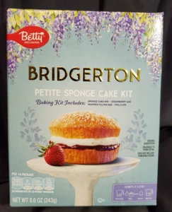 Betty Crocker Bridgerton Petite Sponge Cake Baking Kit - Exp 11/15/25 - Picture 1 of 7