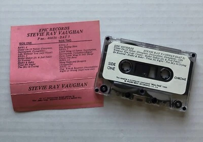 STEVIE RAY VAUGHAN Soul To Soul 1985 PROMO Production CASSETTE Unreleased Tracks - Image 1 of 2