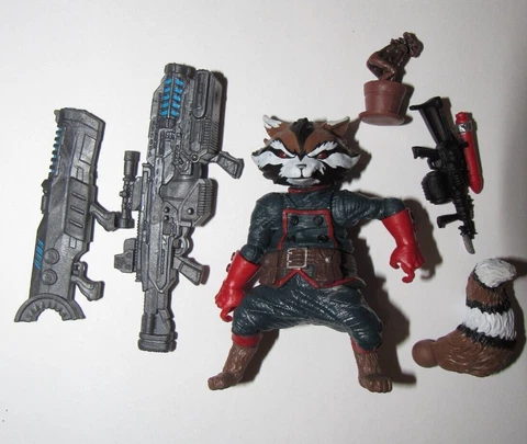 Marvel Legends figure Rocket Raccoon EE exclusive complete excellent Cover