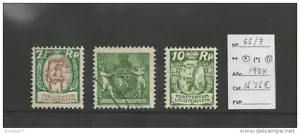 Liechtenstein 1924 - Yvert 65/67 mh* - Imagen 1 de 1