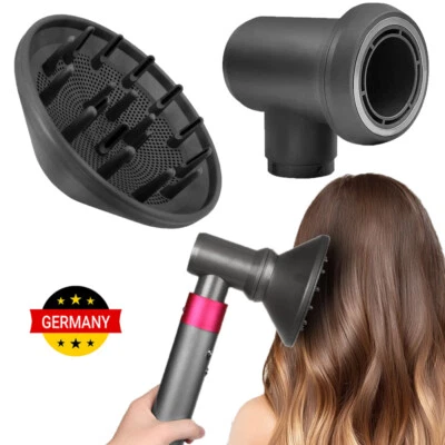 Diffusor und Adapter für Dyson Airwrap Styler Aufsätze HS01 HS05 Haartrockner DE