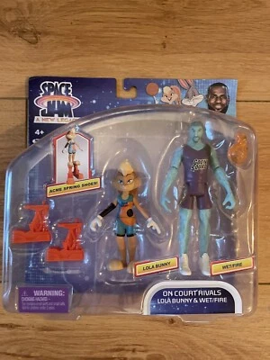 MOOSE ENTERPRISE Space Jam A New Legacy 5" On Court Rivals Lola Hase & Nass/Feuer - NEU & VERSIEGELT