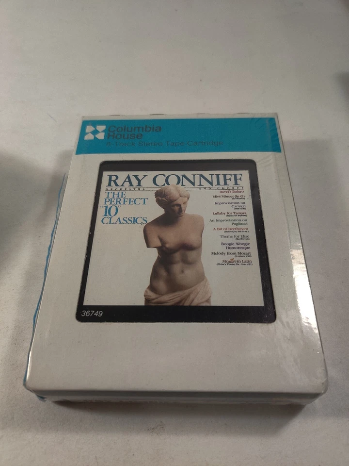 New Sealed 8 Track Cassette ~ Ray Conniff ~ The perfect 10 classics NOS - Image 1 of 4
