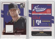 2016 Panini Donruss Jersey Kings Red /99 Gerrit Cole #JK-GC