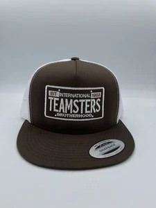 Teamsters Union Adjustable Trucker Hat. - Picture 1 of 8