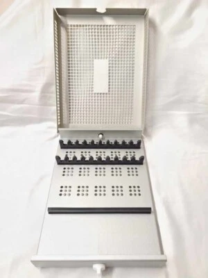 Pinzas de bayoneta bipolares Stryker 6700-10 Silverglide bandeja de esterilización grande Foto 1 de 4