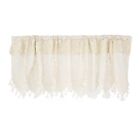 Boho Crochet Short Curtain Hollow Window Drape For Living Room Valance Treatment