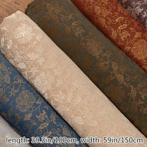 Jacquard Floral Fabric Cloth Brocade Damask Tapestry Tang Suits Costume DIY - Bild 1 von 17