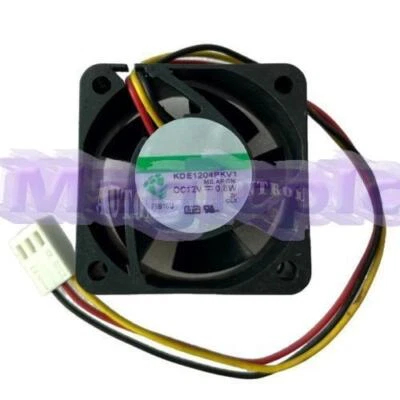 Cooler Fan KDE1204PKV1 for SUNON 12V 0.8W Cooling 3pin 6500RPM 22dBA 40x40x20mm~ - Image 1 of 4