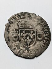 1550 French ecu  feudal coin: Henri 11 (1547-1559)