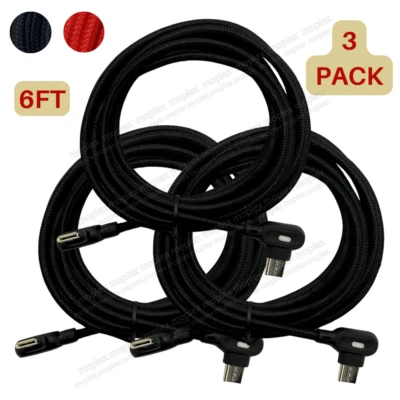 3 Pack USB C To USB C Fast Charger PD Dual Type C Charging Data Sync USB C Cable - Image 1 of 4