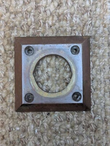 Antique Brass Benton #2444 Cylinder Lock Collar Ring For Exterior Mortise Lock - Picture 1 of 7