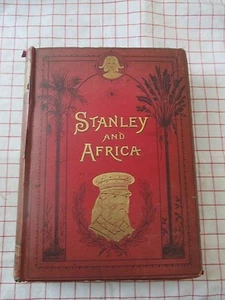 Stanley in Africa 1890s Illustrated Exploration  - Imagen 1 de 7