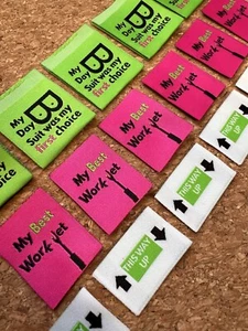 Etiquetas tejidas para coser - Imagen 1 de 8