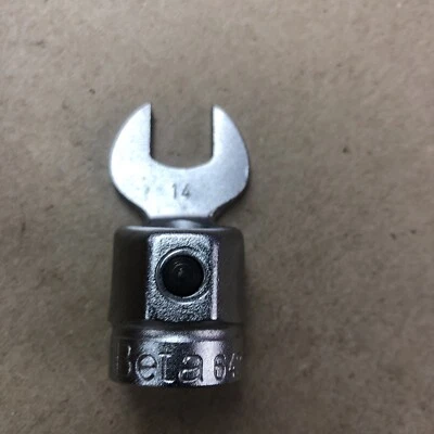 Llave de mandíbula abierta Beta Tools de 14 mm para barras de torsión Foto 1 de 4