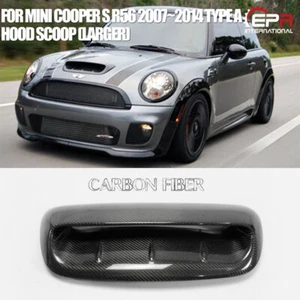 For MINI COOPER S R56 2007~2014 Type A Carbon Hood Scoop Bodykits (Larger) - Picture 1 of 8