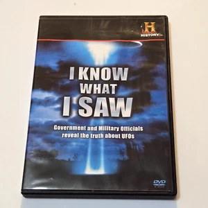 I Know What I Saw DVD History Channel UFO Documentary James Fox NIAP FAA - Imagen 1 de 3