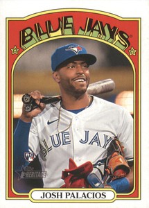 2021 Topps Heritage #589 Josh Palacios RC - NM-MT