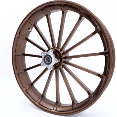 Bronze Rotary Forged 19" Wheel for Harley-Davidson Motorcycle Low Rider ST - Image 1 of 3
