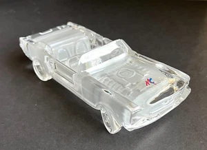 Nachtmann MC Magic Cristal Ford Mustang Convertible Paperweight Decor Germany - Picture 1 of 9