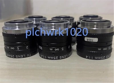 1 PCS U-TRON MV2514 Industrial LENS TV LENS 25mm 1:1.4 in good condition - Image 1 of 4