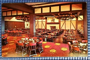 Vtg Milton Hershey School Camelot Room Dining & Dancing Room Hershey PA Postcard - Picture 1 of 2