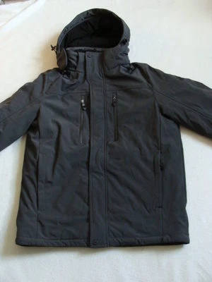 Chaqueta de invierno Zero XPosur para hombre talla mediana abrigo gris elástico tela flexible nueva con etiquetas  Foto 1 de 3