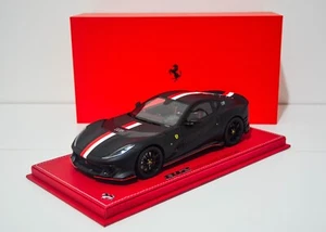 Ferrari 812 Competizione 1/18 Resin Model Car Limited (Matte Black) - BBR Models - Picture 1 of 7