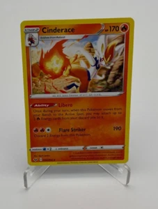 Pokemon Trading Card Game TCG Sword & Shield Cinderace 034/202 - Picture 1 of 4