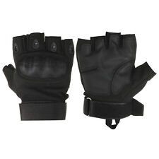 Fingerless Gloves Outdoor Half Finger Gloves Breathable Workout Gloves Black XL