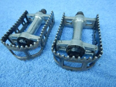 Pedales de bicicleta BMX de montaña de colección MKS BM-10 vieja escuela Japón par trampa para ratas Foto 1 de 4