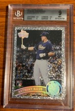 2011 Topps Update Diamond Anniversary US55 Anthony Rizzo Chicago Cubs BGS Mint 9