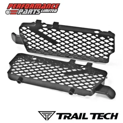 Kit protector radiador aluminio negro Trail Tech 0150-RB02 para KTM 505XC-F 2008 Foto 1 de 4