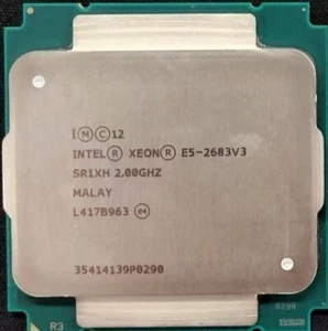 Matched Pair Intel Xeon E5-2683 V3 2.0GHz 14Core 35MB 9.6GT/s SR1XH LGA2011-3 - Afbeelding 1 van 2